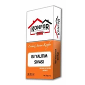 Konfor Isı Yalıtım Sıvası 25 Kg Gri - 1