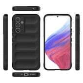 Samsung Galaxy A54 Kılıf Esnek TPU Oyuklu Arka Yüzey Tasarımlı Etnik Silikon Kapak thumbnail 2