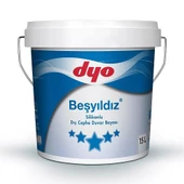 Dyo Beşyıldız Silikonlu Dış Cephe Boyası 15 Lt - 1