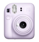 Fujifilm Instax Mini 12 10 Filmli Kıskaçlı Stand-PVC Albüm c Kılıflı Lila Fotoğraf Makinesi - 3