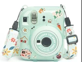 Fujifilm Instax Mini 12 10 Filmli Kıskaçlı Stand-PVC Albüm v Kılıflı Yeşil Fotoğraf Makinesi - 3