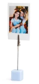 Fujifilm Instax Mini 12 10 Filmli Stand-PVC Albüm ve Simli Pleksi Kılıflı Mavi Fotoğraf Makinesi - 7