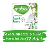 Molped Pure&Soft Uzun Avantajlı Mega Fırsat Paketi 72 Adet - 1
