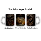 Denizcilik,gemi temalı,3D baskılı kupa,bardak - 2