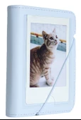 Fujifilm Instax Mini 12 10 Filmli Mini Albüm ve Deri Kılıflı Mavi Fotoğraf Makinesi - 6