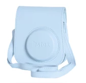Fujifilm Instax Mini 12 20 Filmli Mini Albüm ve Deri Kılıflı Mavi Fotoğraf Makinesi - 7