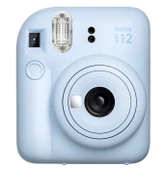 Fujifilm Instax Mini 12 20 Filmli Mini Albüm ve Deri Kılıflı Mavi Fotoğraf Makinesi - 2