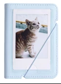 Fujifilm Instax Mini 12 20 Filmli Mini Albüm ve Deri Kılıflı Mavi Fotoğraf Makinesi - 5