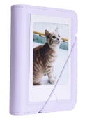 Fujifilm Instax Mini 12 20 Filmli Mini Albüm ve Deri Kılıflı Lila Fotoğraf Makinesi - 6