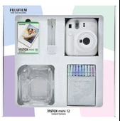 Fujifilm Instax Mini 12 Beyaz Fotoğraf Makinesi 10'lu Film - 1