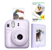 Fujifilm Instax Mini 12 Lila Fotoğraf Makinesi 20'li Film ve Mini Albüm Seti thumbnail 1
