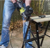 RYOBİ  RAG750 750 W 115 MM Avuç Taşlama - T5133002489 - 5