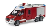 Bruder Mercedes Benz Merdivenli İtfaye Aracı BR02680 - 8