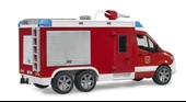 Bruder Mercedes Benz Merdivenli İtfaye Aracı BR02680 - 7