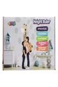 Çocuk Odası İçin Şirin Zürafa Boy Ölçer ve 18 Parça Puzzle - 1