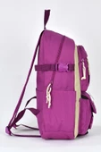 Elatae Ortopedik Lüks Kumaş Çok Gözlü Kız Çocuk İlkokul Sırt Çantası Mor 1480 thumbnail 3