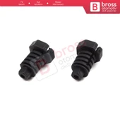 BMW 3 E36 6 E63 E64 Z3 63121387026 için 2 Adet Ön Far Ayar Vida Somun Klipsi - 2