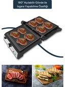 Kumtel Inox Tost ve Izgara Makinesi 2000W TTM-05 - 3