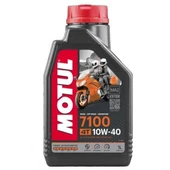 Motul 7100 4T 10W-40 1 L Motosiklet Motor Yağı - 1