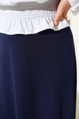 Bel Lastikli Basic Çan Etek Lacivert thumbnail 4
