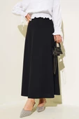 Bel Lastikli Basic Çan Etek Siyah - 1