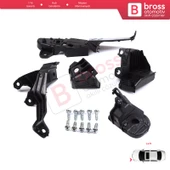 Renault Clio MK5 B7 BF 2019-On 260E70544R İçin Sol Ön Far Tamir Seti - 4