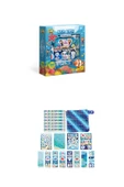Çocuklar İçin 800+ Sticker Seti, Origami Kağıdı ve Not Defteri - Eğlenceli Çıkartma Kutusu - 6