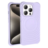 iPhone 15 Pro Magsafe Şarj Özellikli Airbagli Mat Görünümlü Hepi Kılıf thumbnail 12