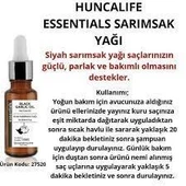 HuncaLife Essentials Saç Bakım Yağı 20 Ml Siyah Sarımsak - 2