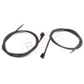 Mini Cooper R55 R56 R60 MK2 2007-2016 Hatchback Convertible Wagon için Sunroof Tavan Cam Halat Seti thumbnail 2