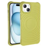 Apple iPhone 14 Magsafe Şarj Özellikli Airbagli Mat Görünümlü Zore Hepi Kapak thumbnail 12