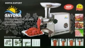Sayona S-3500D Turbo Force 1800 W Kıyma Makinesi - 4