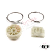 Rover 75 RJ MG ZT Brilliance B8 1998-2005 4/5 Kapı CVH101310 İçin Elektrikli Arka Sol Cam Kriko Seti thumbnail 3