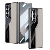 Galaxy Z Fold 6 Kılıf Ultra İnce Kamera Korumalı PC + Deri Arka Yüzey Redclick Kıpta Poligan Kapak thumbnail 1