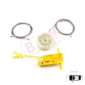 Renault Trafic MK2 Vivaro Primastar 2001-2015 7700311820 İçin Elektrikli Ön Sol Cam Kriko Tamir Seti thumbnail 1