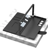 Galaxy Z Fold 6 Kılıf Kamera Korumalı Kadife Tasarımlı Redclick Kıpta Kalemli Fest Kapak thumbnail 5