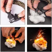 Pratik Survival Kamp Bileklik Düdük Çok Amaçlı thumbnail 3