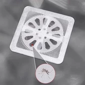 TİNEKE 10 Adet Banyo Gider Süzgeci Saç Yakalayıcı Süzgeç Banyo Duş Gider Tıkanık Önleyici Süzgeç - 4