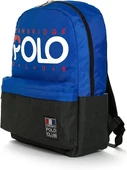 Cambridge Polo Club Normcore Matara Cepli Unisex Okul Sırt Çantası Lacivert / CPC3027.0011 - 2