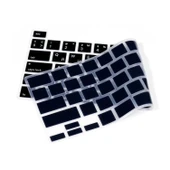 MacBook Pro Klavye Koruyucu Rusça US Enter İnce Silikon Touch Bar 13 M1-M2 ve 16 inç Uyumlu thumbnail 4