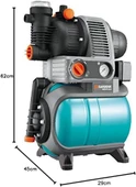 Gardena 1754 Otomatik Basınçlı Hidrofor Pompa 4000 5 Eco - 2
