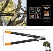 Fiskars L77 Powergear Anvil Dal Budama Makası 112580 - 2