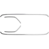 UNC Ford Transit Ön Panjur Çerçevesi 2019- Paslanmaz Çelik - 2