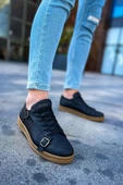CH191 CKT Side Buckle Erkek Ayakkabı SIYAH thumbnail 3