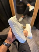 Fitilli Desenli Günlük Ayakkabı 076 Beyaz thumbnail 2