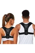 Unisex Siyah Dik Duruş Destek Korsesi - 1