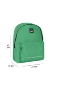 United Colors of Benetton Basic Tek Bölmeli Sırt Çantası Yeşil / 70683 - 8