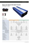 Alpex 3000 Watt 24 Volt Ups (Şebeke Şarjlı) Tam Sinüs İnverter - 6