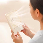 Masa Üstü Fan Şarjlı Üç Kademeli Yüksek Kapasite - 1