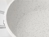 Taç Beyaz Gravita Döküm Derin Tencere 22 cm - TAC-3481 - 3